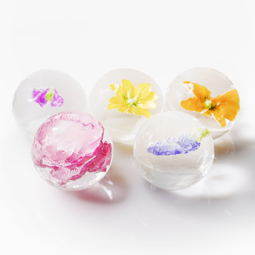 Flower Power Party - 50 Edible Flower Balls