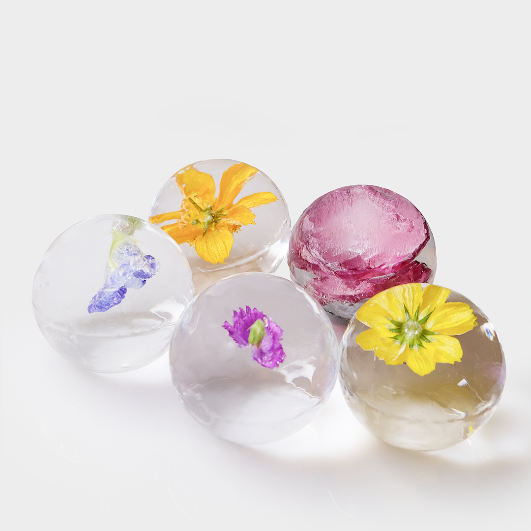 Flower Power Party - 50 Edible Flower Balls