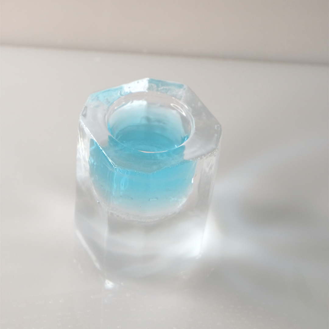 Clear Ice Shot Glass Combo: 10 Pieces