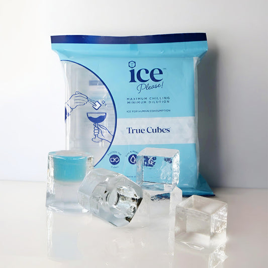 The Ultimate Host's Kit: 5+5 True Cube Trays (Pack of 9 each) + 5 Shot Glasses